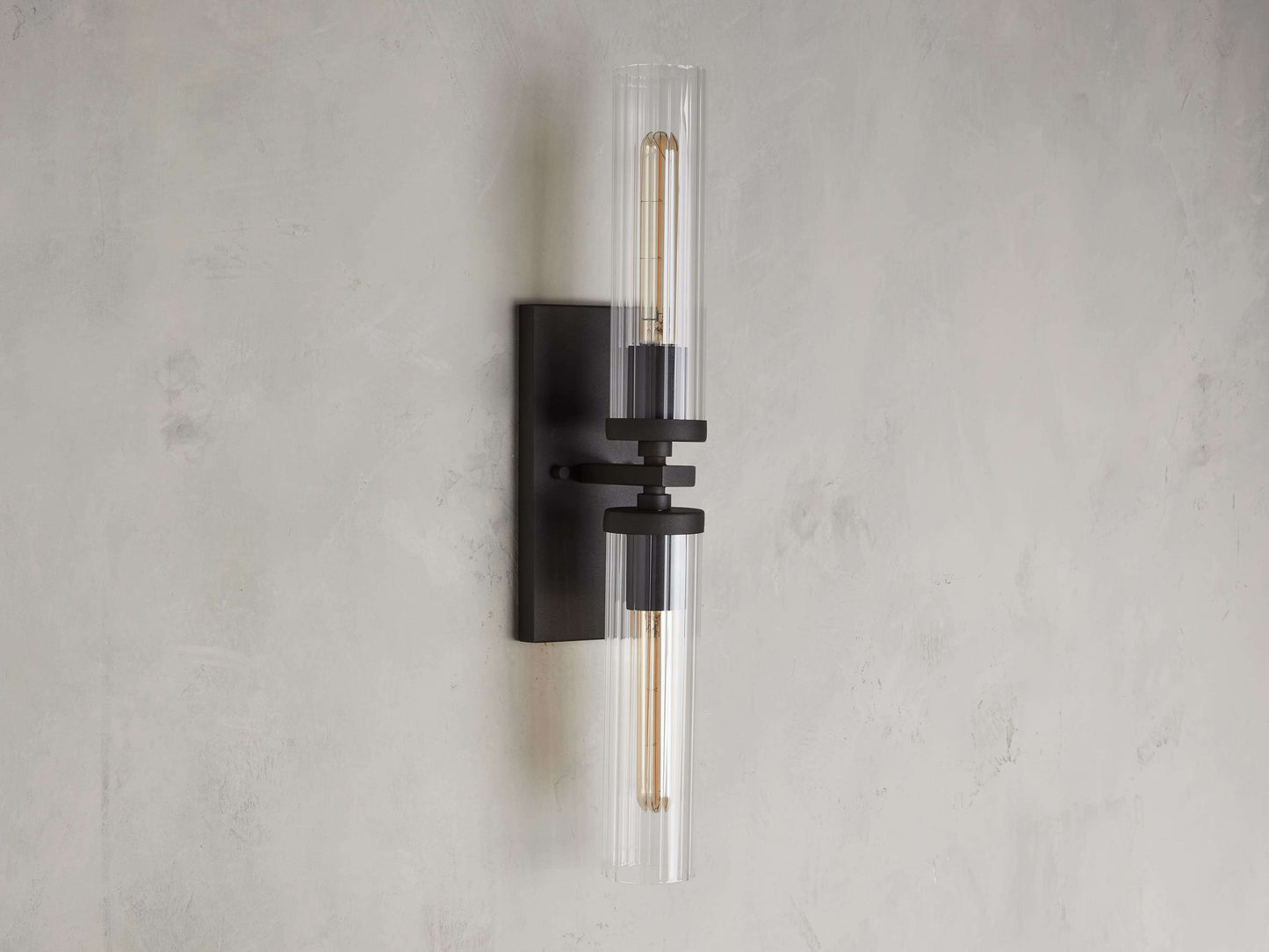 Andreas Double Wall Light, Hardwired Wall Sconce, detail 3