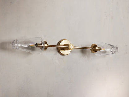Arrow Double Wall Light, Hardwired Wall Sconce, detail 7