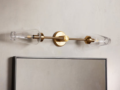 Arrow Double Wall Light, Hardwired Wall Sconce, detail 6