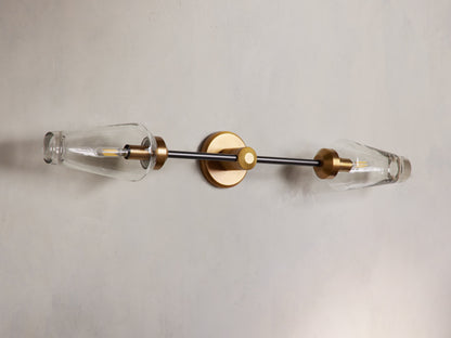 Arrow Double Wall Light, Hardwired Wall Sconce, detail 9