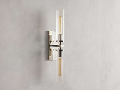 Andreas Double Wall Light, Hardwired Wall Sconce, detail 6