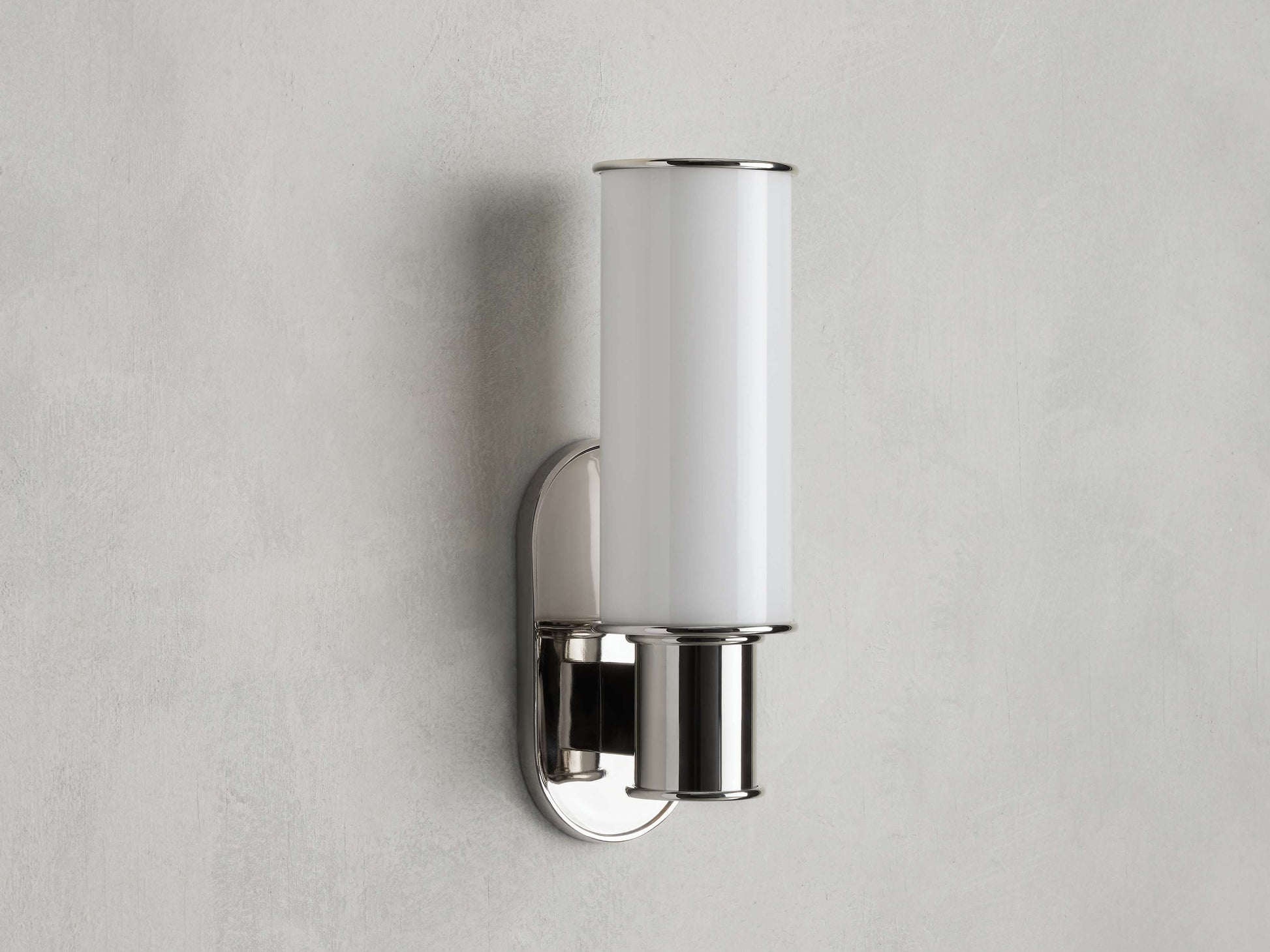 Harlin Wall Light in Milk, Hardwired Wall Sconce, detail 4