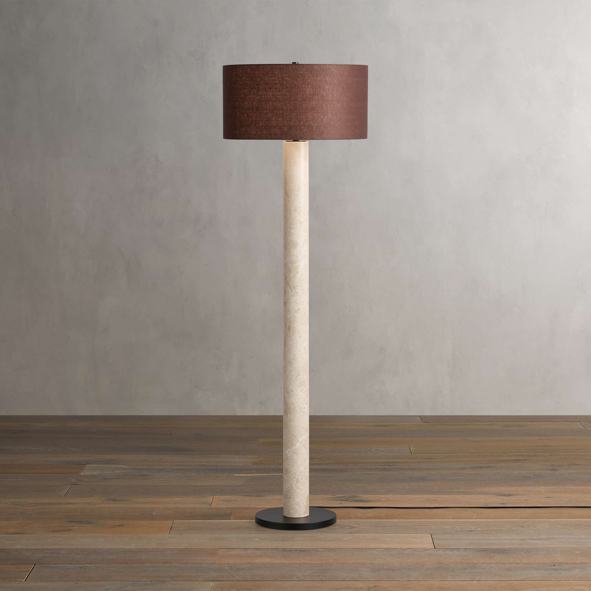 Brixton Marble Floor Lamp - Tianguang Alabaster Lighting