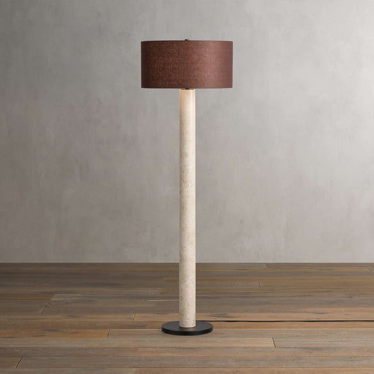 Brixton Marble Floor Lamp - Tianguang Alabaster Lighting