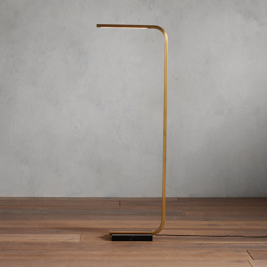 Karson Task Marble Floor Lamp - Tianguang Alabaster Lighting