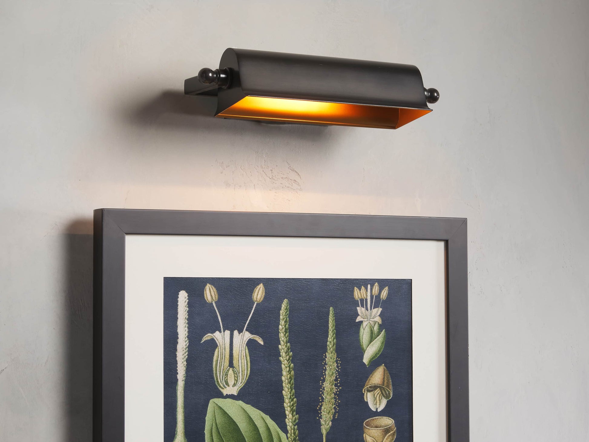 Metal Tremont Picture Light, Plug-In Wall Sconce, detail 15