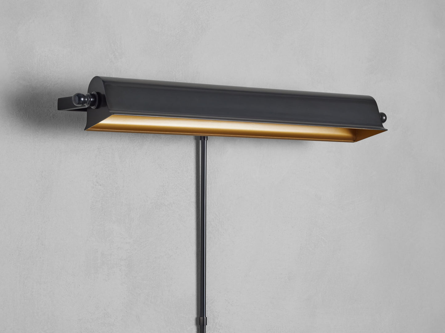 Metal Tremont Picture Light, Plug-In Wall Sconce, detail 7