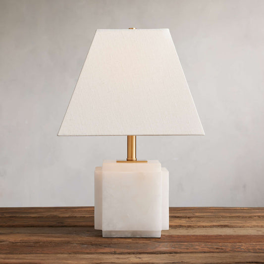 Fatima Alabaster Table Lamp - Tianguang Alabaster Lighting