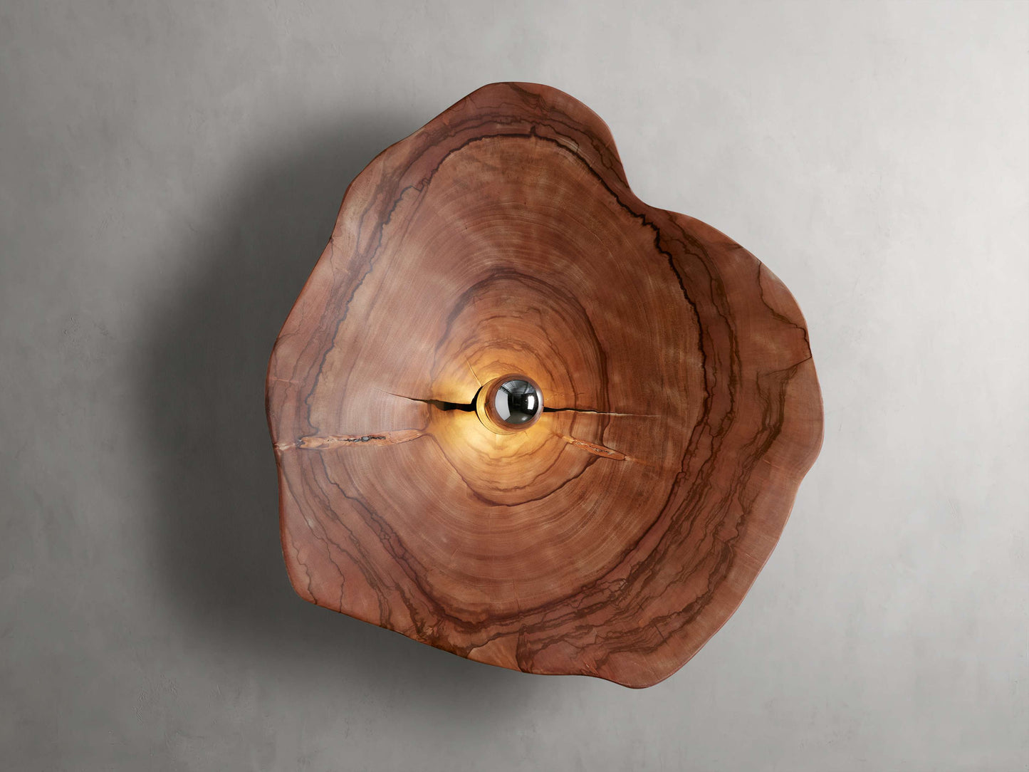 Arruga Wall Light wall light in metal, wood, acrylic | Tianguang Select