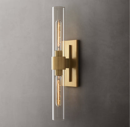 Ravelle Linear Wall Light, Bathroom Wall Sconce, Dimensions Overall: 4"