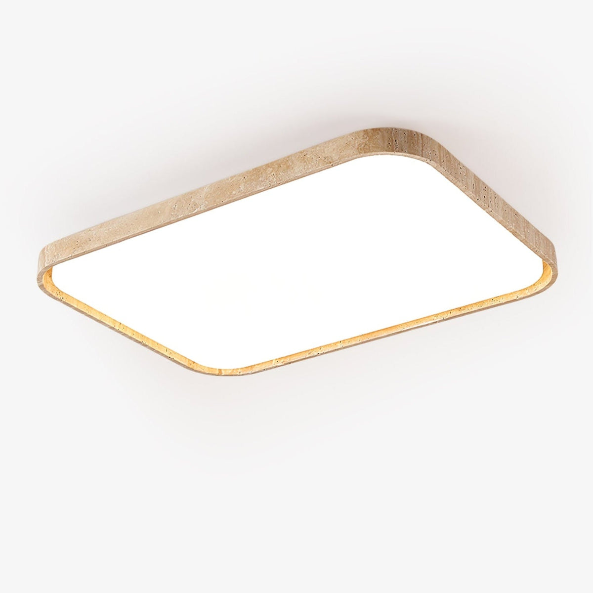 Lumo Stone Travertine Ceiling Light - Tianguang Alabaster Lighting