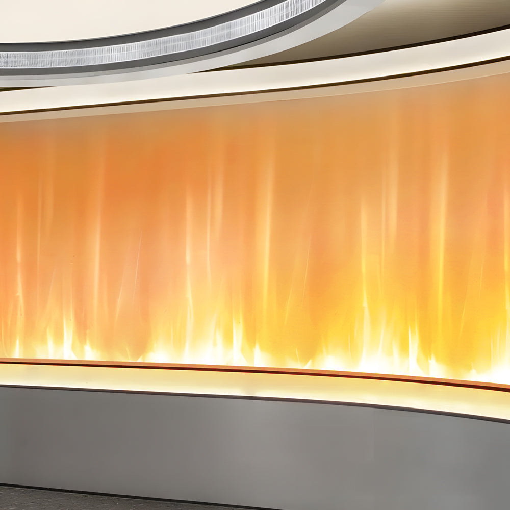 39.4-inch Dynamic 3D Ocean Wave Wall Light, Hardwired Wall Sconce, detail 3