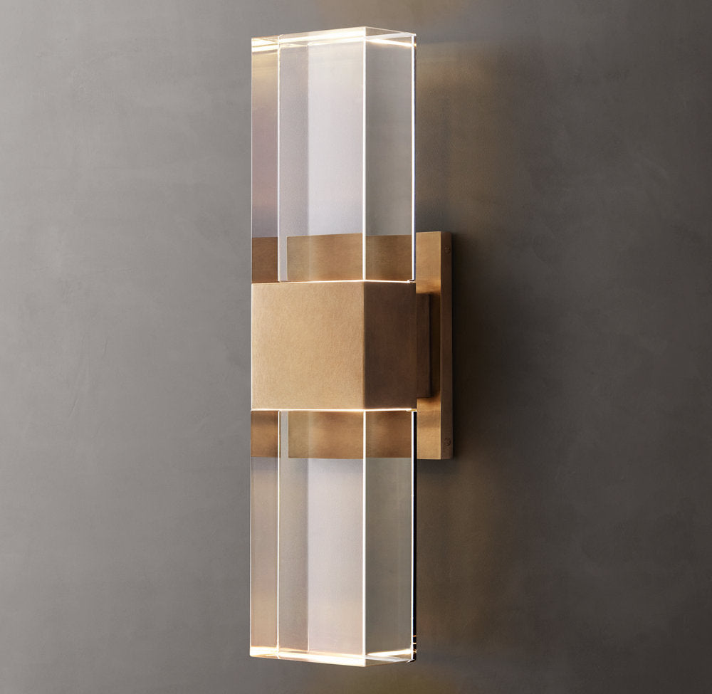 Serra Linear Wall Light - Dimensions Overall: 5", Wall Sconce