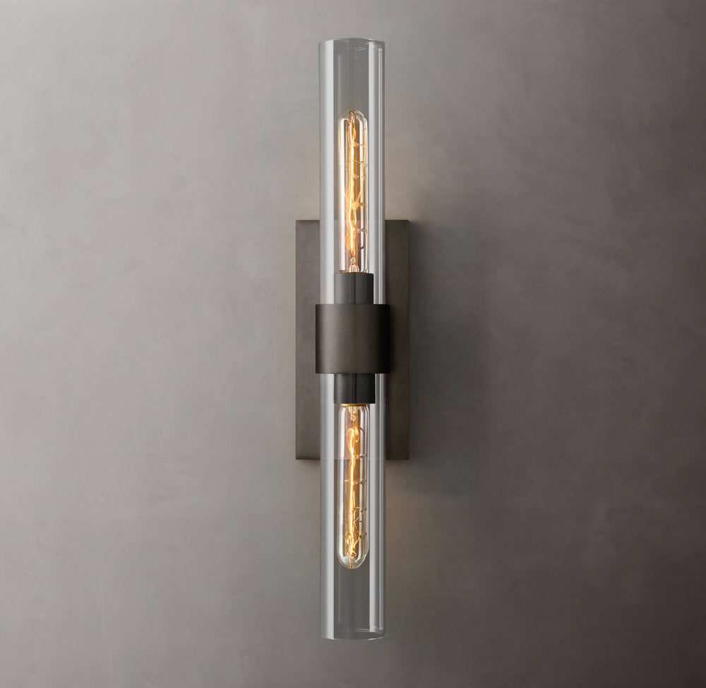 Ravelle Linear Wall Light, Bathroom Wall Sconce, detail 13