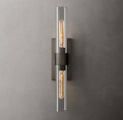 Ravelle Linear Wall Light, Bathroom Wall Sconce, detail 13