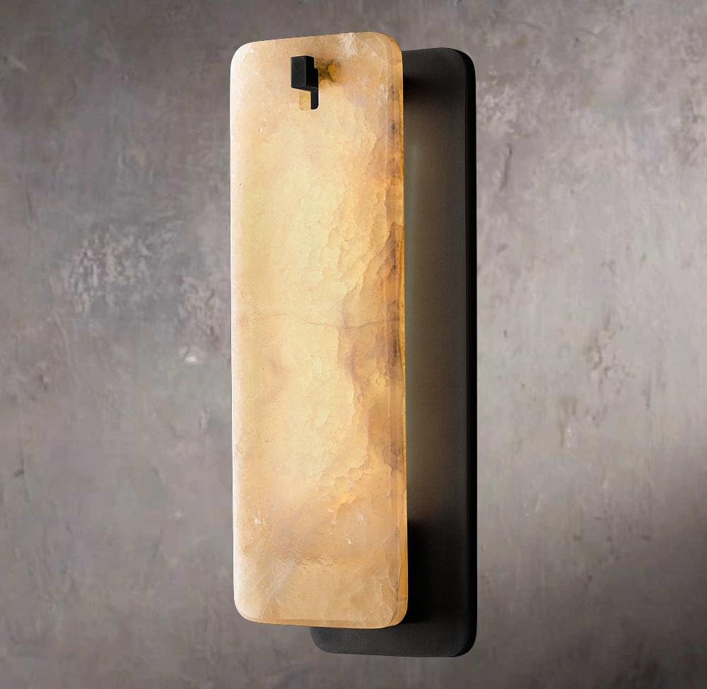 Calametta Onyx Wall Sconce - Tianguang Alabaster Lighting