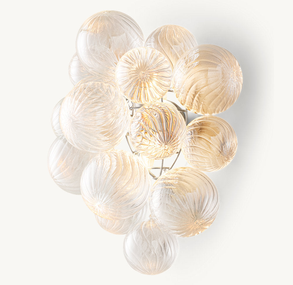 Talia Wall Light - Dimensions Overall: 14 W, Hardwired Wall Sconce, detail 9