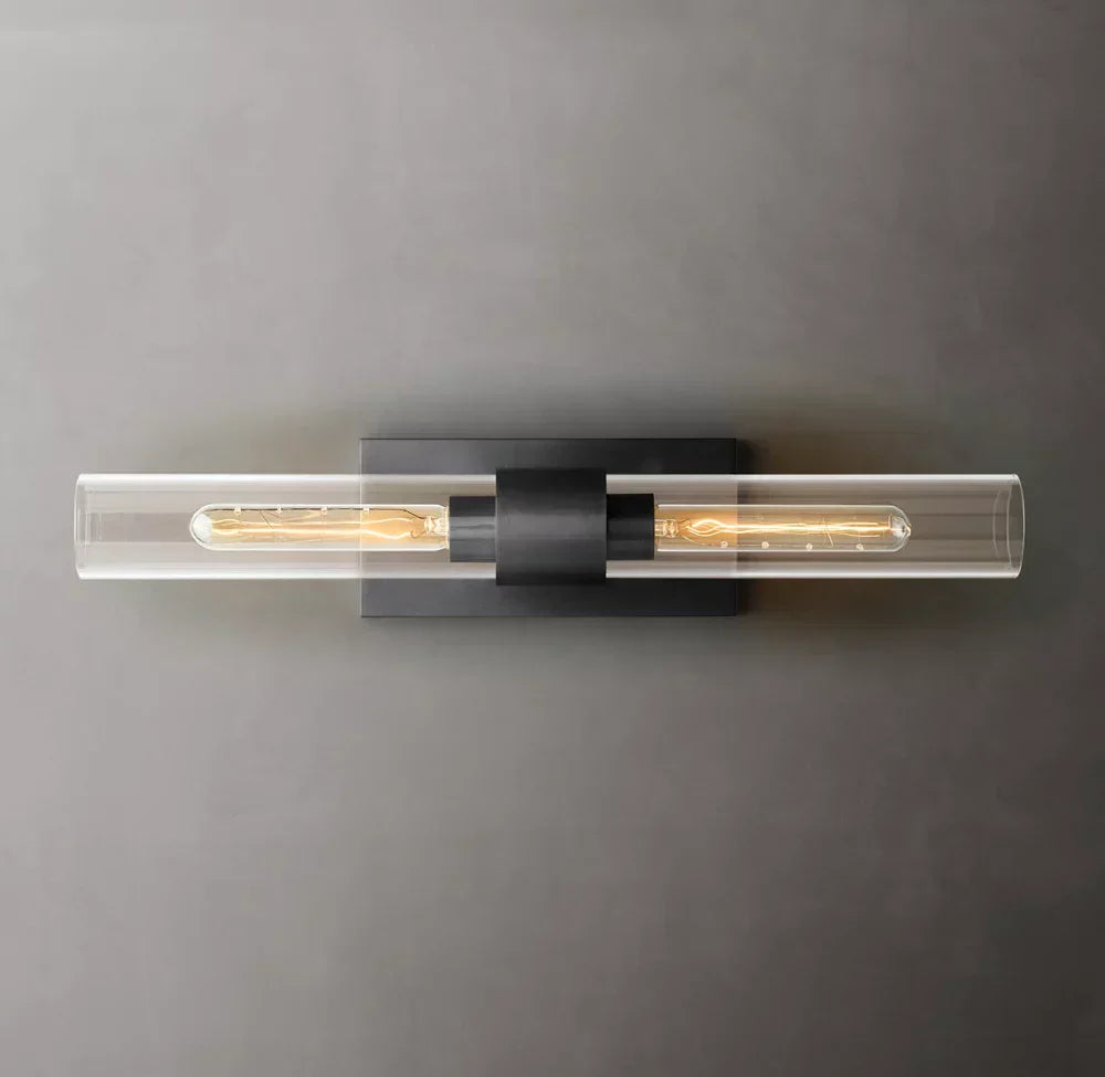 Ravelle Linear Wall Light, Bathroom Wall Sconce, detail 12