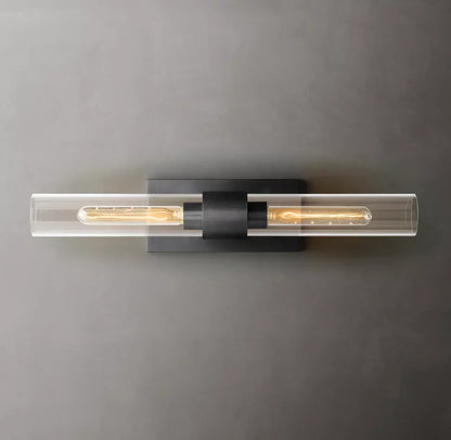 Ravelle Linear Wall Light, Bathroom Wall Sconce, detail 12