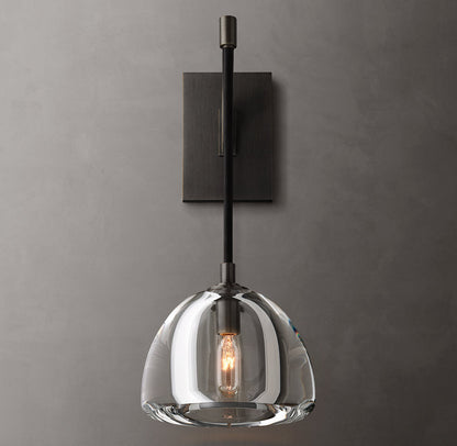 Hemisphere Wall Light, Bathroom Wall Sconce, detail 14