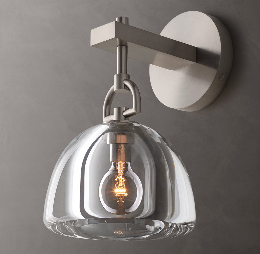 Botanist Dome Wall Light, Bedroom Wall Sconce, detail 12
