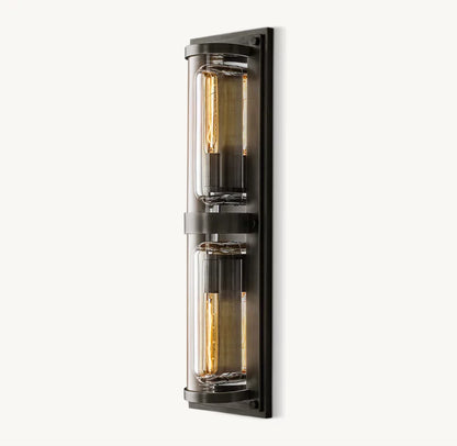 Savile Circular Linear Sconce, Bathroom Wall Sconce, detail 15