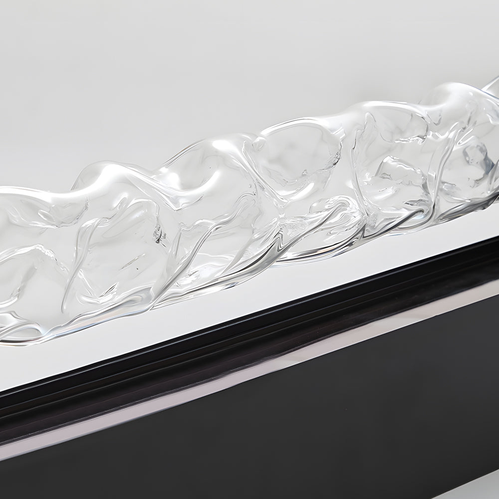 39.4-inch Dynamic 3D Ocean Wave Wall Light, Hardwired Wall Sconce, detail 6