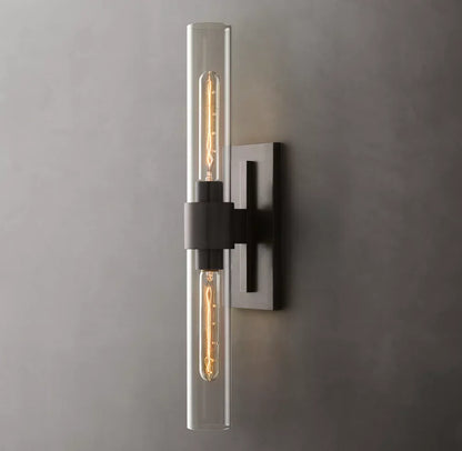 Ravelle Linear Wall Light, Bathroom Wall Sconce, detail 3