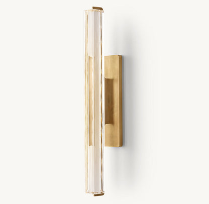 Audubon Crystal Single Wall Light 19 inch, Hardwired Wall Sconce, detail 9