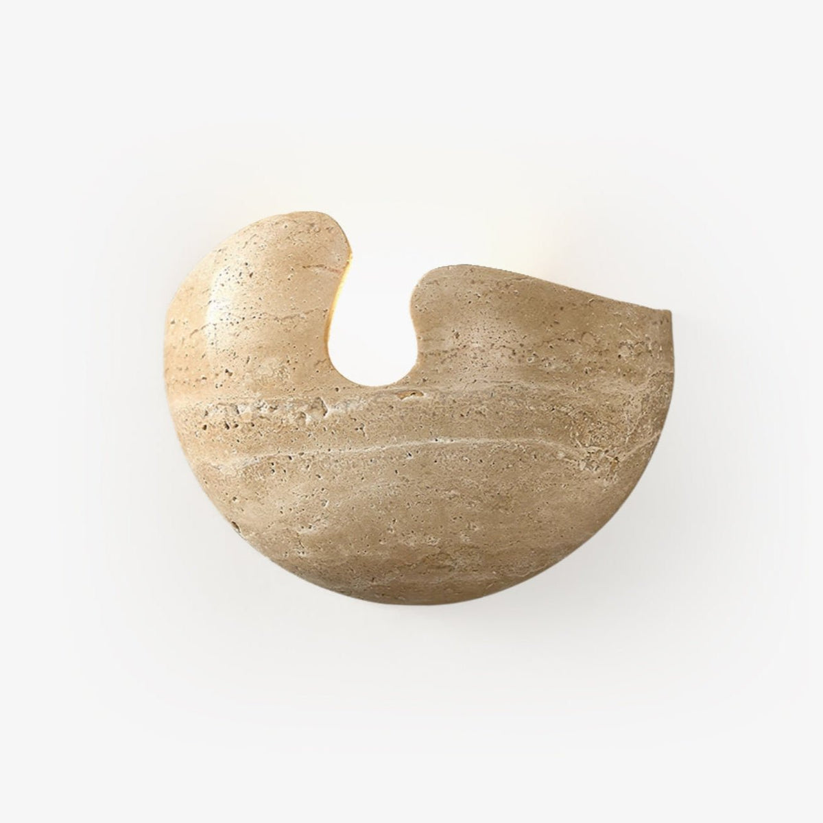 Nesa Stone Travertine Wall Light - Tianguang Alabaster Lighting