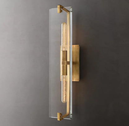 Marbuzet Linear Wall Light, Bathroom Wall Sconce, 5"W x 4"D