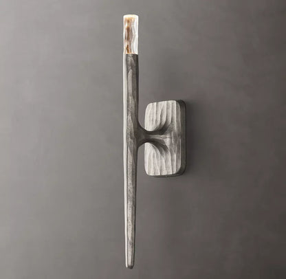 Thaddeus Wall Light, Bathroom Wall Sconce, detail 2