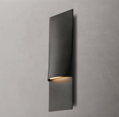 Taza Vertical Box Sconce, Wall Sconce, detail 3