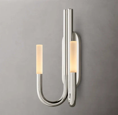 Rousseau Double Wall Light, Bathroom Wall Sconce, detail 16