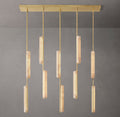 Audubon Alabaster Linear Chandelier 54" - Tianguang Alabaster Lighting