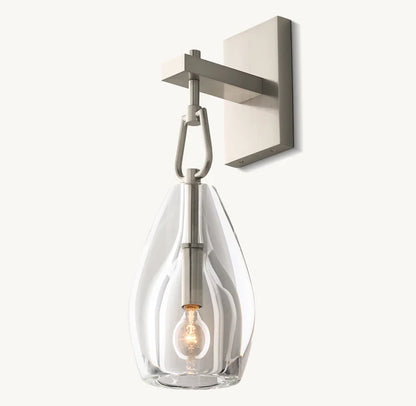 Botanist Flute Wall Light, Bedroom Wall Sconce, detail 16