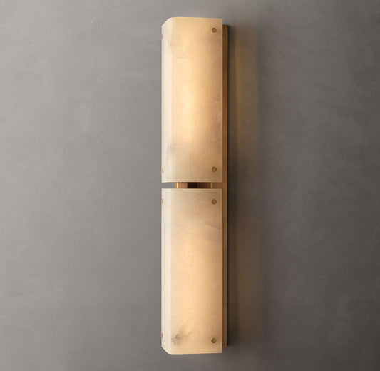 Reynard Alabaster Grand Sconce - Tianguang Alabaster Lighting