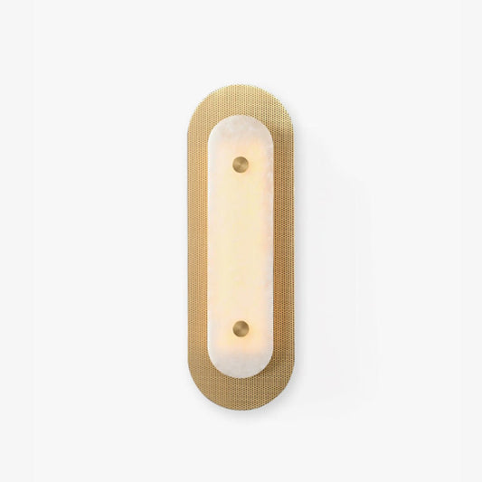 Aurelia Perforated Alabaster Wall Sconce - Tianguang Alabaster Lighting