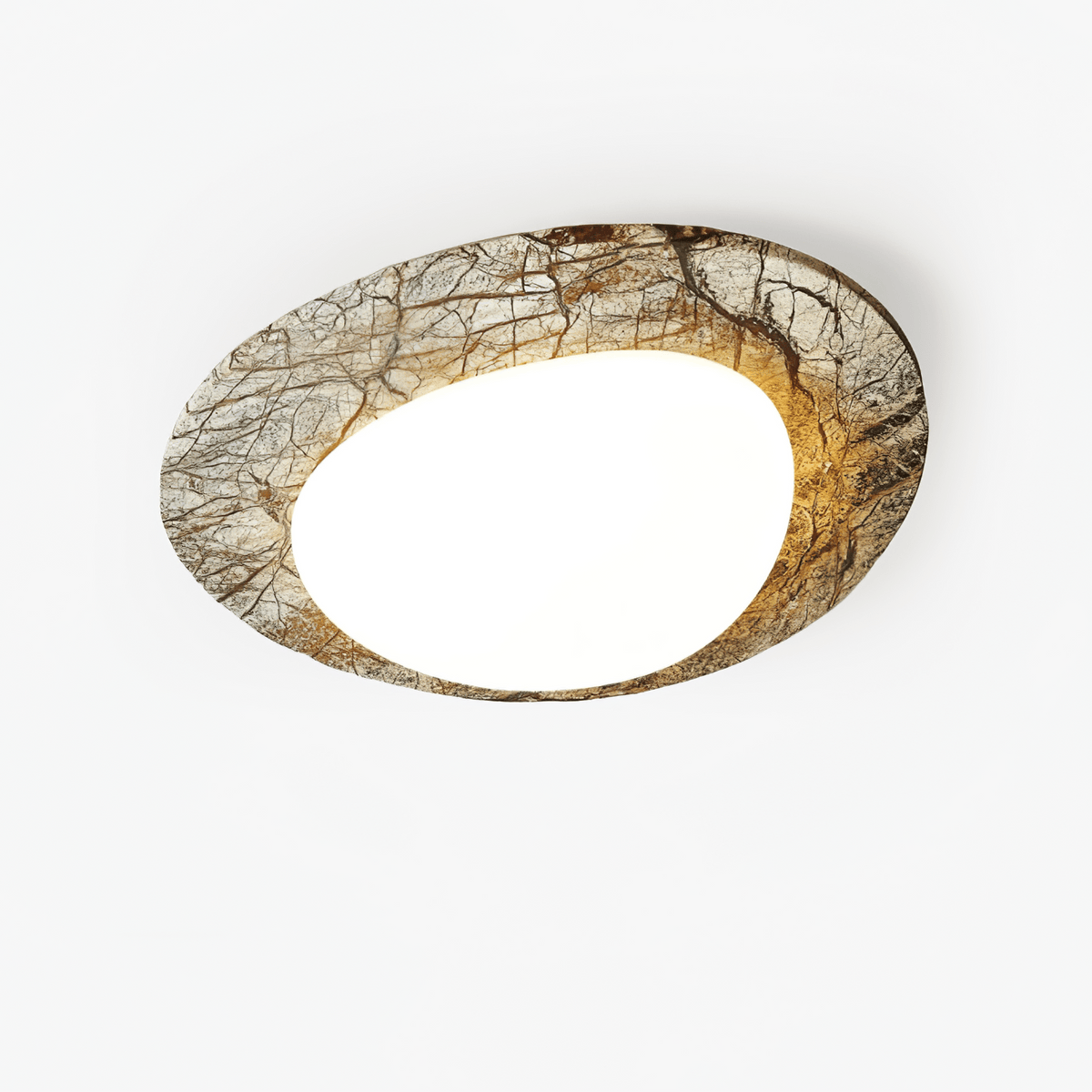 Ayla Marble Ceiling Light - Tianguang Alabaster Lighting