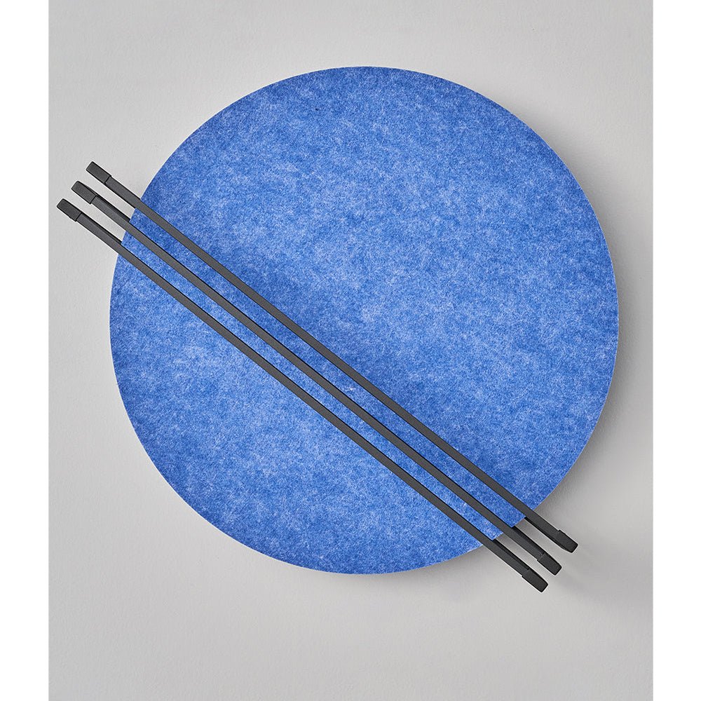 Abstract Sunrise Felt Wall Light, Plug-In Wall Sconce, detail 10