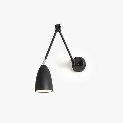 Adjustable Pivot Arm Wall Light, Hardwired Wall Sconce, detail 2