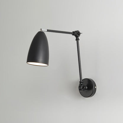 Adjustable Pivot Arm Wall Light, Hardwired Wall Sconce, detail 9