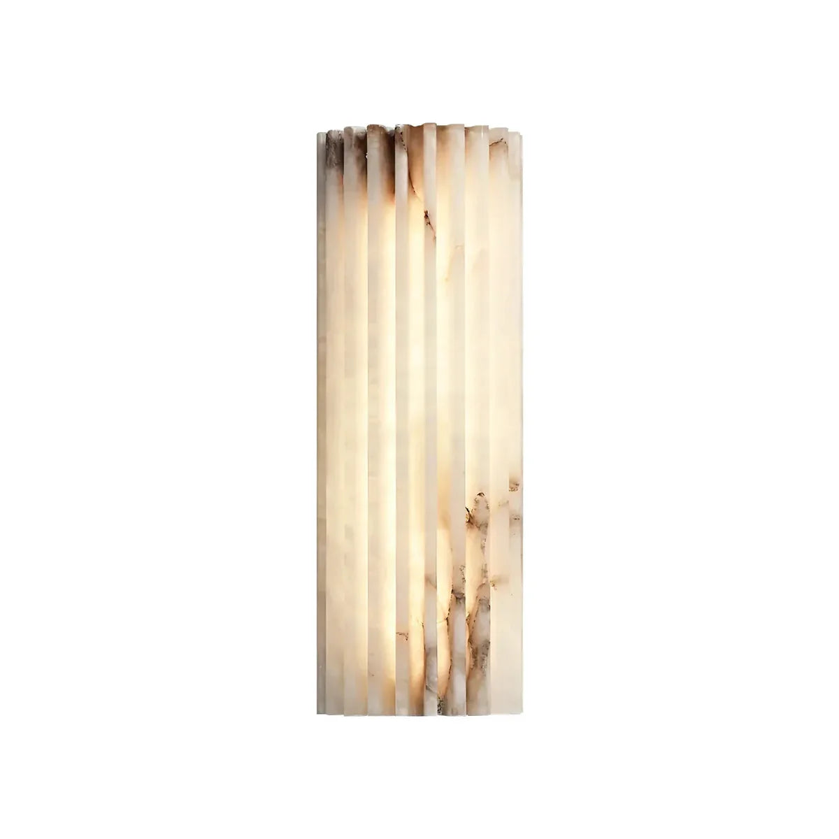 Alabaster Alvia Striped Wall Light - Tianguang Alabaster Lighting