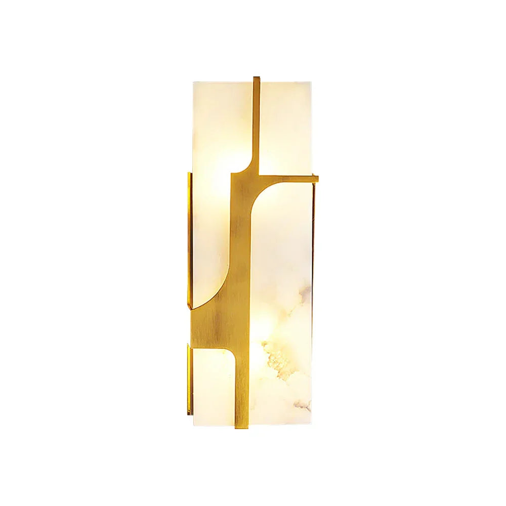 Alabaster Ariel Wall Lamp - Tianguang Alabaster Lighting