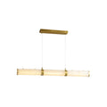 Alabaster Cylindrical Chandelier 100 cm Dia - Tianguang Alabaster Lighting