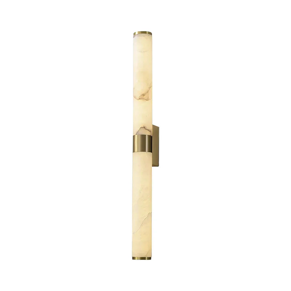 Cylindrical Alabaster Line Wall Light - Tianguang Alabaster Lighting