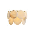 Alabaster Double Layer Round Wall Lamp - Tianguang Alabaster Lighting