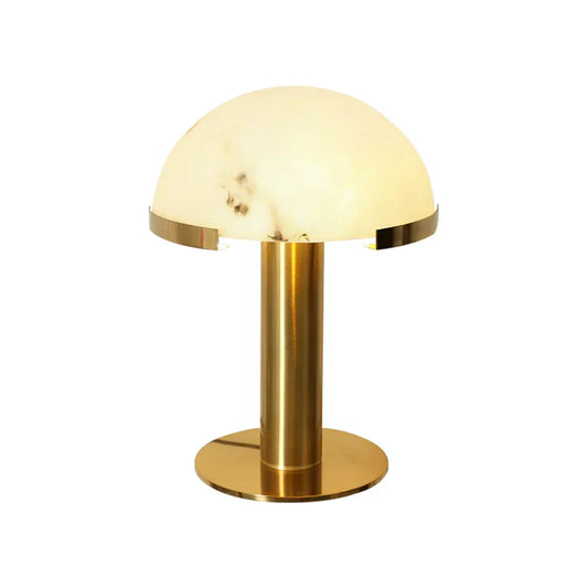 Hemispherical Alabaster Table Lamp - Tianguang Alabaster Lighting