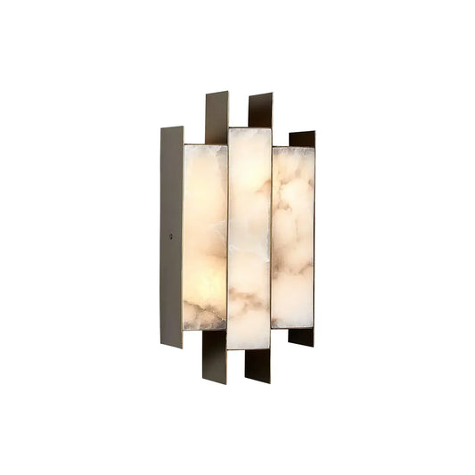Alabaster Kamila Rectangle Wall Lamp - Tianguang Alabaster Lighting