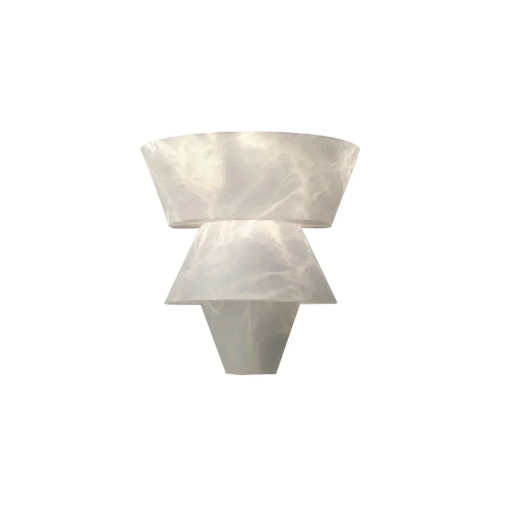 Alabaster Laboratory Cone Wall Light - Tianguang Alabaster Lighting